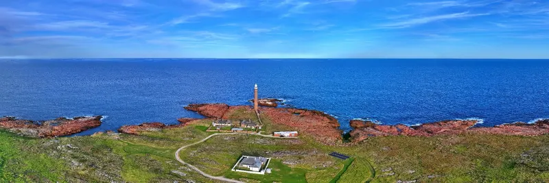 Real Gabo Island outlook, shown for the fictional Signal House Premier Suite (not a photo of a room).
