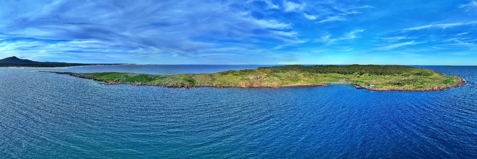 Panorama 3 of the real Gabo Island
