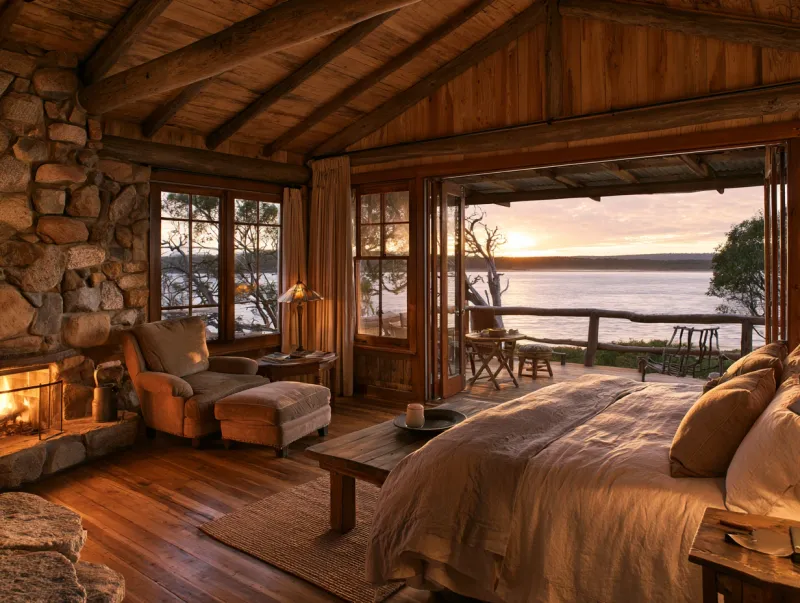 Artist's impression of the fictional GIRL Santa Barbara Bay Suite